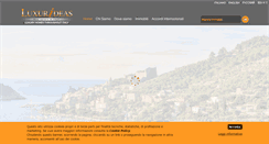 Desktop Screenshot of luxurideas.com